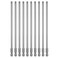 HARFINGTON 10pcs SL5 Slotted Screwdriver Bits 5mm Slotted Tip 14 Hex Shank 150mm 6 Long Magnetic Flat Head S2 Steel Screw Driver Drill Bits Industrial Power Screwdriver Bit
