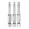HARFINGTON 3pcs TT20TT27 Star 7 Point Screwdriver Bit 14 Hex Shank 2 Length Magnetic Security Torx Screw Driver Power Tool