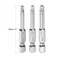 HARFINGTON 3pcs TT20TT27 Star 7 Point Screwdriver Bit 14 Hex Shank 2 Length Magnetic Security Torx Screw Driver Power Tool