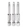 HARFINGTON 3pcs TT20TT27 Star 7 Point Screwdriver Bit 14 Hex Shank 2 Length Magnetic Security Torx Screw Driver Power Tool