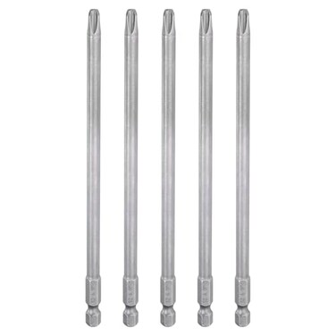 HARFINGTON 5pcs 3 Phillips Screwdriver Bit PH3 14 Hex Shank 6 150mm Long Magnetic S2 Steel Industrial Grade Screw Driver Bit Cross Head Electric Drill Bits 0236 6mm Rod