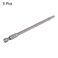 HARFINGTON 5pcs 532 Hex Screwdriver Bit SAE 14 Hex Shank 4 Length Magnetic S2 Steel Power Drill Bits