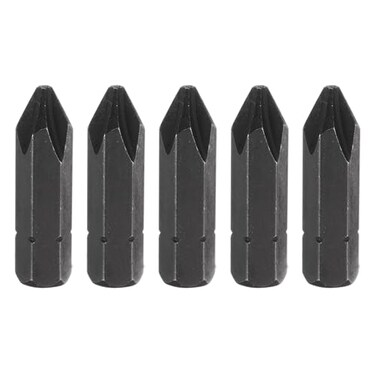 HARFINGTON 5pcs PH2 Phillips Screwdriver Bit 516 Hex Shank 32mm126 Length Magnetic Cross Head Hex Bits S2 Steel Screw Driver Bit for Impact Electric Screw Driver Power Tools Black