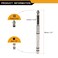 HARFINGTON 5pcs Phillips Screwdriver Bit PH2 Serrated Tip 14 Hex Shank 35 90mm Long Impact Magnetic Anti Slip Cross Screw Driver Industrial Power Drill Bits for Remove Fastening Screws