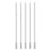 HARFINGTON 5pcs T15 Security Torx Bit 14 Hex Shank 8 Long S2 Steel Magnetic Tamper Resistant Star Bits Screwdriver Torx Head with Hole for Driver Drill Bits Remove Fastening Screws