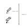 HARFINGTON 5pcs T27 Security Torx Bit 14 Hex Shank 6 Long S2 Steel Magnetic Tamper Resistant Star Bits Screwdriver Torx Head with Hole for Driver Drill Bits Remove Fastening Screws