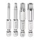 HARFINGTON H3H8 Pentagon Screwdriver Bit Set 14 Hex Shank 2 Length Magnetic Security Screw Driver Power Tool