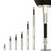 Bokynu High Magnetic Durability Screwdriver Drill Bit Set AntiSlip Drill Bit Accessories25mm150mm 6pcs