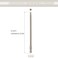 HOPLEX RC Hex Bit 6 Inch Power Bits 4mm Head Allen Wrench Drill Bit Set Professional Grade Inch Hex Shank for Screwdrivers Electric ScrewgunPower Drill3pcs Hex 4mm