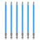 Atskonnen Impact Bit Set 6pcs Magnetic Ph2 Phillips Long Screwdriver Bits with 14 inch Hex Shank150mm 6 inch Long for Narrow Space