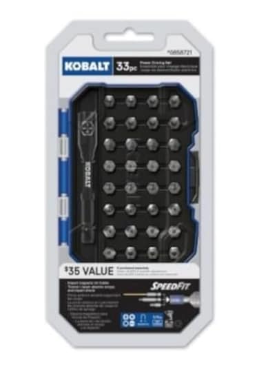 Kobalt 33 pc Power Driving Set