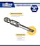 LABEAR 10Piece Slotted Screwdriver Bit Set 2Inch S2 Steel Flat Head Bits 14 Hex Shank Magnetic Driver Bits for Drill Power Screwdriver Furniture Assembly DIY Repair SL3SL8