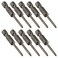 LDEXIN 10Pcs Phillips Screwdriver Bits 14 Inch Hex Shank S2 Steel Magnetic Phillips Bits 30mm Dia PH1 2 Inch Length