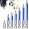 Petiy Beauty Magnetic PH2 Drill Bits Set Anti Slip Screw Extractor and Magnetic Screwdriver Bit Set Hand Tool 7Pcs Cross Single and Double Head Bits Electric Screw Nozzle Taper Corrector 1 kit
