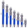 Petiy Beauty Magnetic PH2 Drill Bits Set Anti Slip Screw Extractor and Magnetic Screwdriver Bit Set Hand Tool 7Pcs Cross Single and Double Head Bits Electric Screw Nozzle Taper Corrector 1 kit