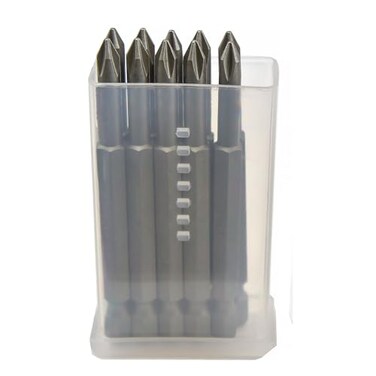 MaxTool 10PCs PH1 x 3 Inches Identical Screwdriver Power Bits Phillip No 1 TipPointHead 14 Hex Driver 6150 Alloy Steel PH1x3P106150