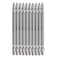 NACX PH2 SL6 Magnetic Double Ended Screwdriver Bits S2 Power Tool 14 Inch Hex Shank 4Inches Length 10Pcs