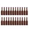 Rannb 3mm Slotted Tip Magnetic 14 Inch Hex Shank Flat Head Screwdriver Bits 1 Inch Length 24pcs