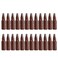 Rannb 5mm Slotted Tip Magnetic 14 Inch Hex Shank Flat Head Screwdriver Bits 1 Inch Length 24pcs