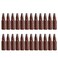 Rannb 5mm Slotted Tip Magnetic 14 Inch Hex Shank Flat Head Screwdriver Bits 1 Inch Length 24pcs