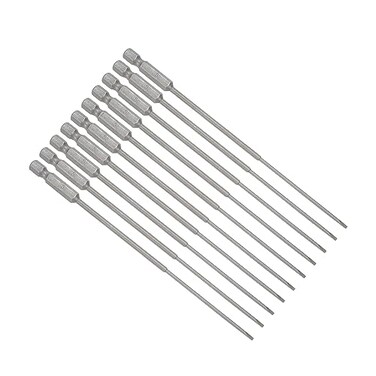 Rannb Slotted Tip SL2 Magnetic Flat Head Screwdriver Bits Slotted Screwdriver Bit 6inch Length10pcs