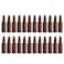 Rannb SQ1 Magnetic Square Head Screwdriver Bits 14 Inch Hex Shank 1 Inch Length 24pcs
