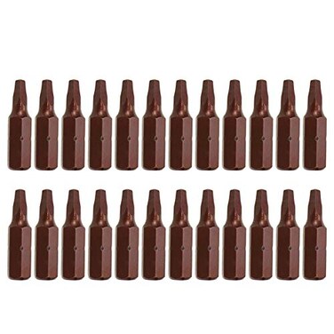 Rannb SQ1 Magnetic Square Head Screwdriver Bits 14 Inch Hex Shank 1 Inch Length 24pcs