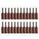 Rannb T10 Torx Bit Set Six Points Magnetic Security Torx Screwdriver Bits with 14 Hex Shank 24pcs