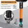 Saipe 10 Pieces Impact Phillips Bit 2 PH2 Bit and 10 Pieces T25 Torx Bits Magnetic 2 Phillips Screwdriver Bits and T25 Star Bits Set 2 inch Long Impact Driver Bits 14 Hex Shank Screw Driver Bit