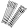 Saipe 10pcs 100mm Magnetic Flat Slotted Phillips Cross Head Screwdriver Bit Sets 14 Inch Hex Shank S2 Steel Screw Driver Drive Drill Bits for Electric Screwdrivers