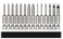 Saipe 14pcs Magnetic Screwdriver Bit Sets Slotted and Phillips Screw Driver Bit Flat Head Cross Head Bits 14 Inch Hex Shank S2 Steel Drill Bits for Impact Driver Power Tool 2 Inch 50mm Length