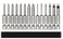 Saipe 14pcs Magnetic Screwdriver Bit Sets Slotted and Phillips Screw Driver Bit Flat Head Cross Head Bits 14 Inch Hex Shank S2 Steel Drill Bits for Impact Driver Power Tool 2 Inch 50mm Length