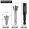 SeonFook 10PCS Magnetic Positioning Screwdriver Bits Drywall Screw Setter PH2 Bits Set with 1PCS Magnetic Bit Holder for Plasterboard Screw Hex Shank Positioning Bit Batch Head