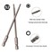 Sipery T10 security torx bits tamper proof 10Pcs 100mm 4inch 14inch hex shank magnetic screwdriver star bits for power screwdriver impact driver