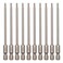 Sipery T10 security torx bits tamper proof 10Pcs 100mm 4inch 14inch hex shank magnetic screwdriver star bits for power screwdriver impact driver