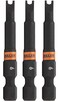 Railer Spanner 6 Impact Driver Bit Snake Eye 6 S2 Steel 2 Inch Spaner Power Bits 3 Pack