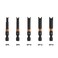 Railer Spanner Screwdriver Bit Set 5PC S2 Steel 2 Spanner Snake Eyes Impact Driver Bit Set With A Tool Storage Bit Holder Carabiner