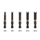 Railer Spanner Screwdriver Bit Set 5PC S2 Steel 2 Spanner Snake Eyes Impact Driver Bit Set With A Tool Storage Bit Holder Carabiner
