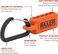 Railer Spanner Screwdriver Bit Set 5PC S2 Steel 2 Spanner Snake Eyes Impact Driver Bit Set With A Tool Storage Bit Holder Carabiner