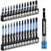 SWANLAKE GARDEN SWANLAKE Impact Torx Bit Set 27piece TT7TT40 12 Security Tamper Proof Magnetic Screwdriver Bits CNC Machined Tips S2 Steel Long Torque Star Bits with 4 Impact Bit Holder and Storage Bo