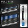 SWANLAKE GARDEN SWANLAKE Impact Torx Bit Set 27piece TT7TT40 12 Security Tamper Proof Magnetic Screwdriver Bits CNC Machined Tips S2 Steel Long Torque Star Bits with 4 Impact Bit Holder and Storage Bo