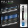 SWANLAKE GARDEN SWANLAKE Impact Torx Bit Set 27piece TT7TT40 12 Security Tamper Proof Magnetic Screwdriver Bits CNC Machined Tips S2 Steel Long Torque Star Bits with 4 Impact Bit Holder and Storage Bo