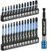 SWANLAKE GARDEN SWANLAKE Impact Torx Bit Set 27piece TT7TT40 12 Security Tamper Proof Magnetic Screwdriver Bits CNC Machined Tips S2 Steel Long Torque Star Bits with 4 Impact Bit Holder and Storage Bo
