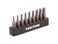 TEKTON 14 Inch Star Bit Set with Rail 9Piece T7T30 DZT93001