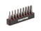 TEKTON 14 Inch Star Bit Set with Rail 9Piece T7T30 DZT93001
