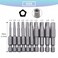 Teocpai 10Pcs Magnetic Pentagon Head Screwdriver Bits Set 14 Inch Hex Shank 215735mm Security Screw Driver Drill Bit 50mm 5 Sided Security Tamper Proof Drive Bit