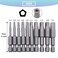 Teocpai 10Pcs Magnetic Pentagon Head Screwdriver Bits Set 14 Inch Hex Shank 215735mm Security Screw Driver Drill Bit 50mm 5 Sided Security Tamper Proof Drive Bit