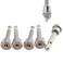 Teursa 5pcs Set TEURSA Premium Magnetic Drywall Screw Setter PH2 Bits for Plasterboard Hex Shank Positioning Bit Easy Drywall Installation Drill Accessory 5pcs 2