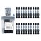 toolant 2 Inch Phillips Bit3 Magnetic Anti Slip Impact Screwdriver Bits Set20pcs Insert S2 Steel PH3 Driver Dit Set with CNC Machined Tips for Power Drill
