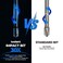 toolant TBFit Electrician Impact Screwdriver Bit Set 5pcs FPH1 PH1SL45 4 Long 14 HexShank S2 Steel Hex Bits Set CNC Machined Tips with Magnetism